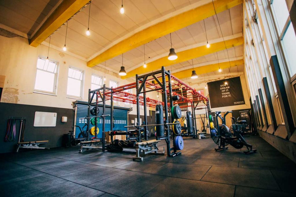 Locatie THE GYM overview