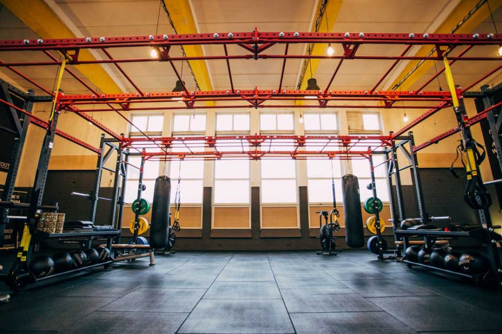 Locatie THE GYM overview