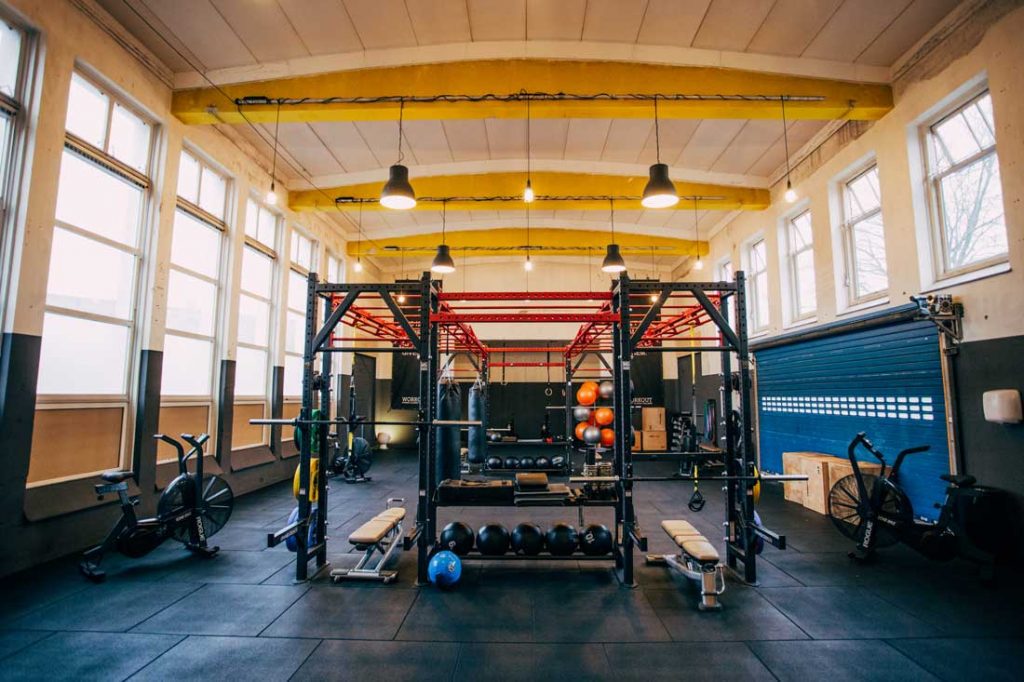 Locatie THE GYM overview